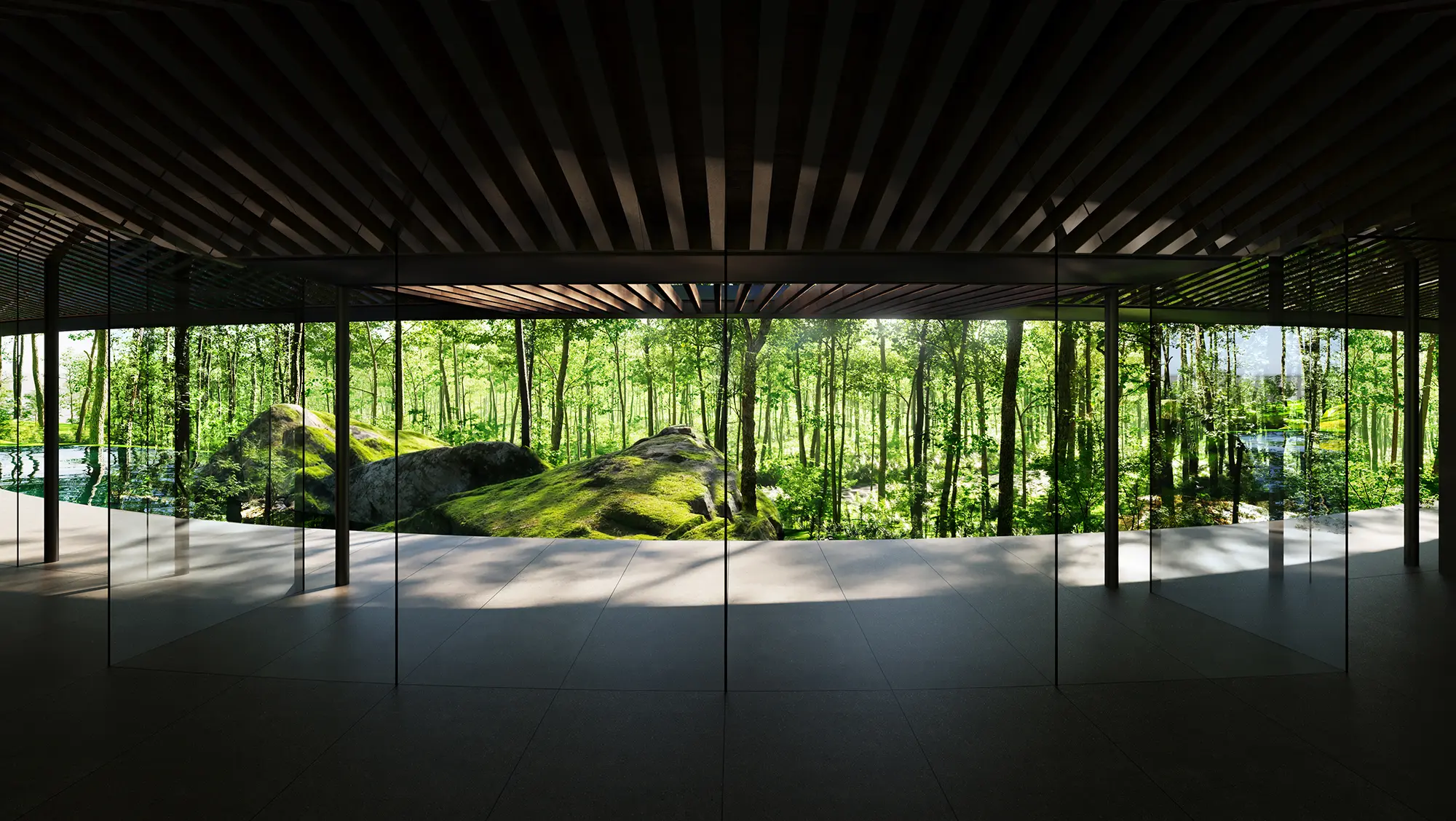 NOT A HOTEL KITAKARUIZAWA ARCS コンペ応募案 UNBUILT