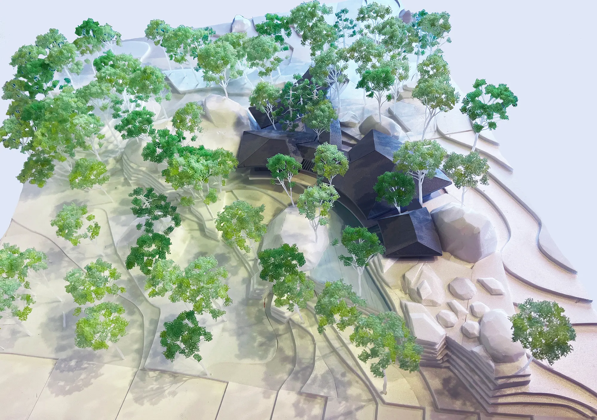 NOT A HOTEL KITAKARUIZAWA ARCS コンペ応募案 UNBUILT